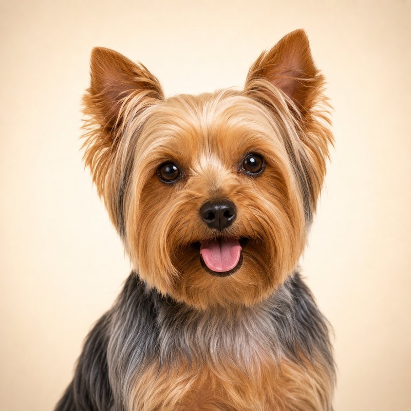 Yorkshire Terrier dog portrait