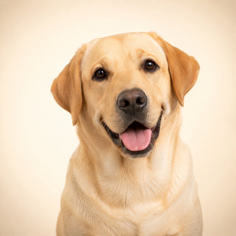 Labrador Retriever dog portrait